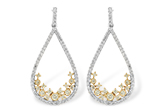 L215-34551: EARR .31 YELLOW DIAS .75 TW