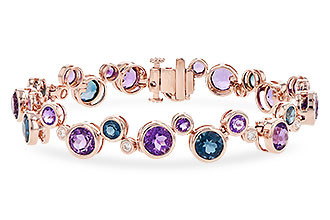 L300-79115: BRACELET 13.90 SEMI-PREC 14.20 TGW