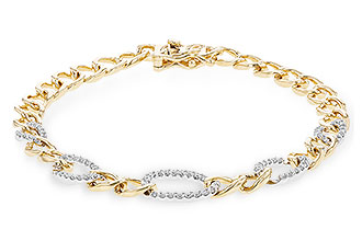 L301-64615: BRACELET .52 TW