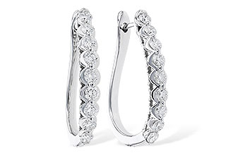 L301-66388: EARRINGS 1.50 TW