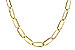 L301-69151: PAPERCLIP MD (22IN, 3.10MM, 14KT, LOBSTER CLASP)