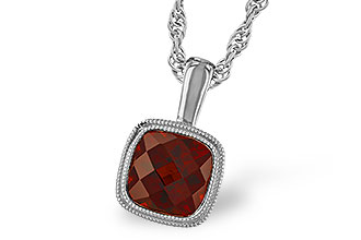 L301-69179: NECKLACE 1.22 CT GARNET