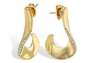 L302-54588: EARRINGS .14 TW