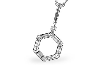 L302-54633: NECKLACE .14 BAG .35 TW