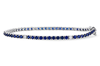L302-55524: BRACELET 3.27 TW SAPP 3.52 TGW (7")