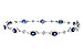L302-55533: BRACELET 2.31 SAPPHIRE 2.50 TGW (7")