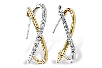 L302-56442: EARRINGS .50 TW