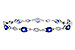 L302-56451: BRACELET 4.02 SAPPHIRE 4.26 TGW (7")