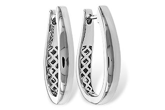 L302-60079: GOLD EARRINGS (22MM)