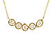 L302-60924: NECKLACE .50 TW FANCY CUT DIAS (18")