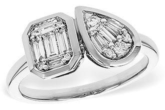 L302-61888: LDS DIA RG .17 TW BAGUETTE .25 TW