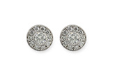 M028-08233: EARRINGS 1 CT TW