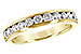 M216-25515: LDS WED RG .75 TW (12 STONES)
