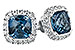 M217-10024: EARR 2.14 LONDON BLUE TOPAZ 2.40 TGW (6MM LBT)