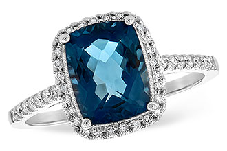 M217-17351: LDS RG 2.42 LONDON BLUE TOPAZ 2.62 TGW