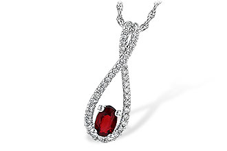 M218-01851: NECK .50 RUBY .74 TGW