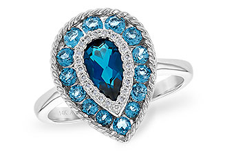 M218-03715: LDS RG 1.52 TW BLUE TOPAZ 1.60 TGW