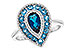 M218-03715: LDS RG 1.52 TW BLUE TOPAZ 1.60 TGW