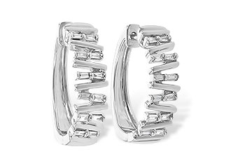 M218-04624: EARR .30 TW BAGUETTE DIAS