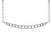 M218-05497: NECKLACE .10 TW (13 STONES)