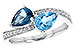 M218-06415: LDS RG 1.52 BLUE TOPAZ 1.66 TGW