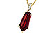 M218-07279: NECK 3.44 GARNET 3.50 TGW