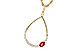 M218-07324: NECK .19 GARNET .28 TGW