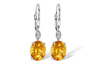 M218-08188: EARR 3.20 TW CITRINE 3.25 TGW (9x7MM CIT)