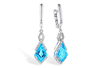 M301-65497: EARR 2.72 TW BLUE TOPAZ 2.90 TGW