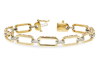 M301-69124: BRACELET .25 TW (7.5" - A217-14598 WITH LARGER LINKS)