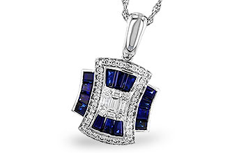 M301-70924: NECK .85 TW SAPPHIRE 1.10 TGW
