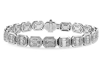 M301-70997: BRACELET 2.50 BAG 2.80 TW (7")