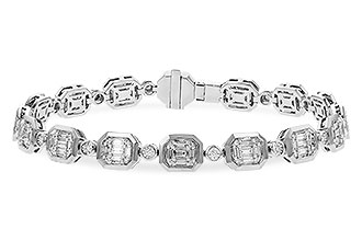 M302-54597: BRACELET 1.02 BAG 1.30 TW (7")