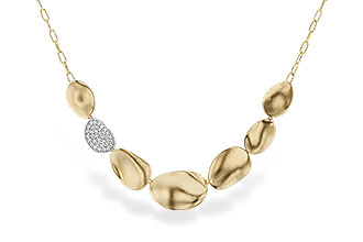 M302-55533: NECKLACE .38 TW (18")
