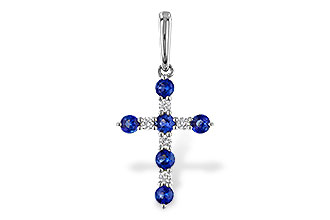 M302-56379: PENDANT .34 TW SAPP .42 TGW