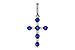 M302-56379: PENDANT .34 TW SAPP .42 TGW