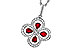 M302-56415: NECKLACE .68 RUBY TW .96 TGW