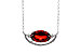 M302-56424: NECKLACE 1.94 GARNET 2.08 TGW (10x6MM GAR / 18")