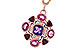 M302-57279: NECKLACE 2.76 SEMI-PREC (AM,GT,PT) 2.82 TGW