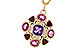 M302-57279: NECKLACE 2.76 SEMI-PREC (AM,GT,PT) 2.82 TGW