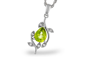 M302-57315: NECKLACE 1.16 PERIDOT 1.21 TGW (8x6MM PER)