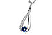 M302-60006: NECKLACE .38 SAPP .54 TGW (5x4 SAPP)