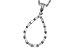 M302-60024: NECKLACE .27 BAG .28 TW