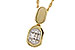 M302-60042: NECKLACE .07 TW BAG .12 TW