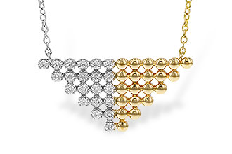 M302-60088: NECKLACE .37 TW (18")