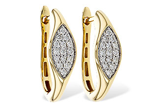 M302-61824: EARRINGS .25 TW