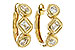 M302-61897: EARRINGS .42 TW FANCY CUT DIAS