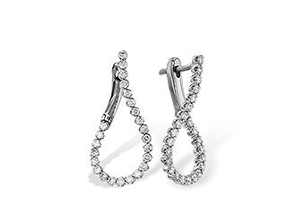 M303-45506: EARRINGS .50 TW
