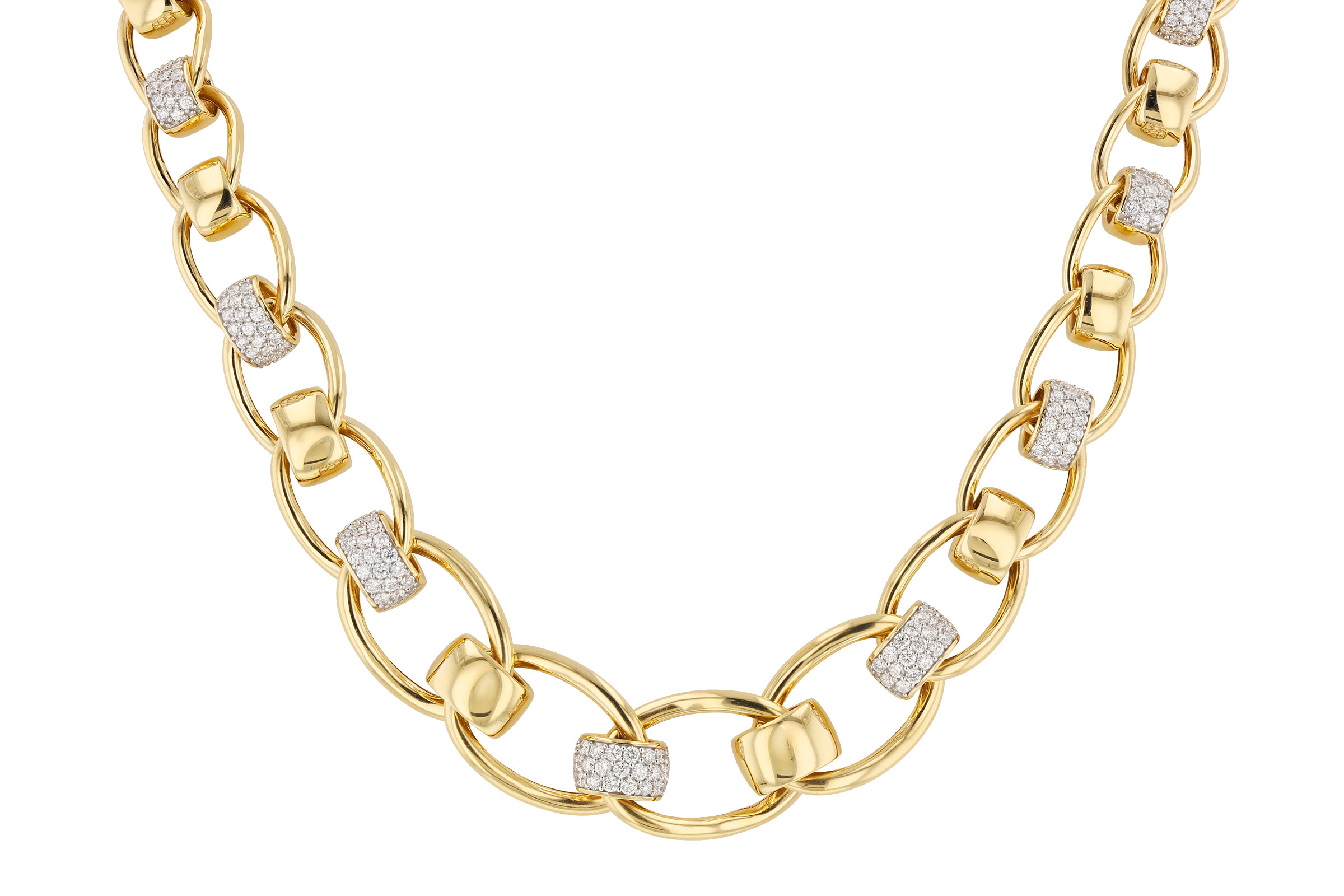 M303-47351: NECKLACE 2.00 TW (17")